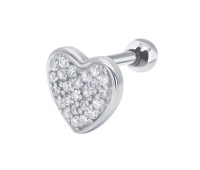Heart Helix Ear Piercing TIP-3434